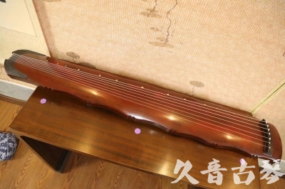 台南市●久音古琴  ●典藏系列 20230807 [红洒金竹节]